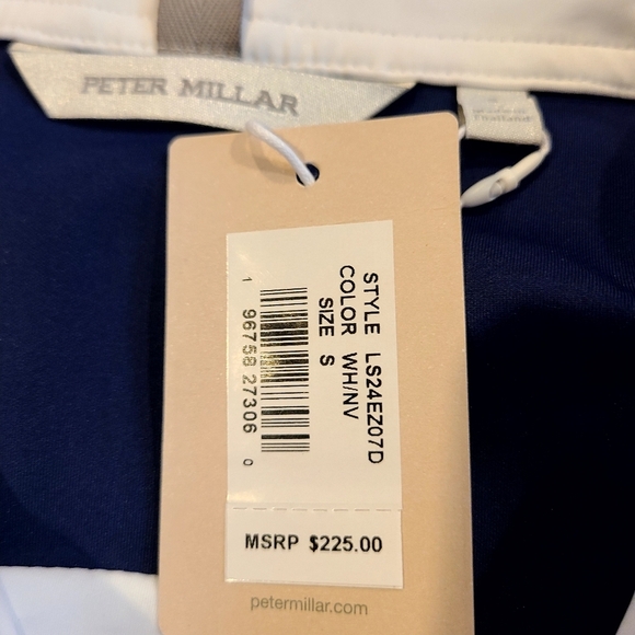 Peter Millar Fuse Tossed Paisley Hybrid Vest - Insulated - Picture 4 of 6